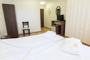 Фото номера Двухместный номер «Комфорт» с 1 кроватью и ванной Отель Hotel Nikol г. Долна-Баня 3